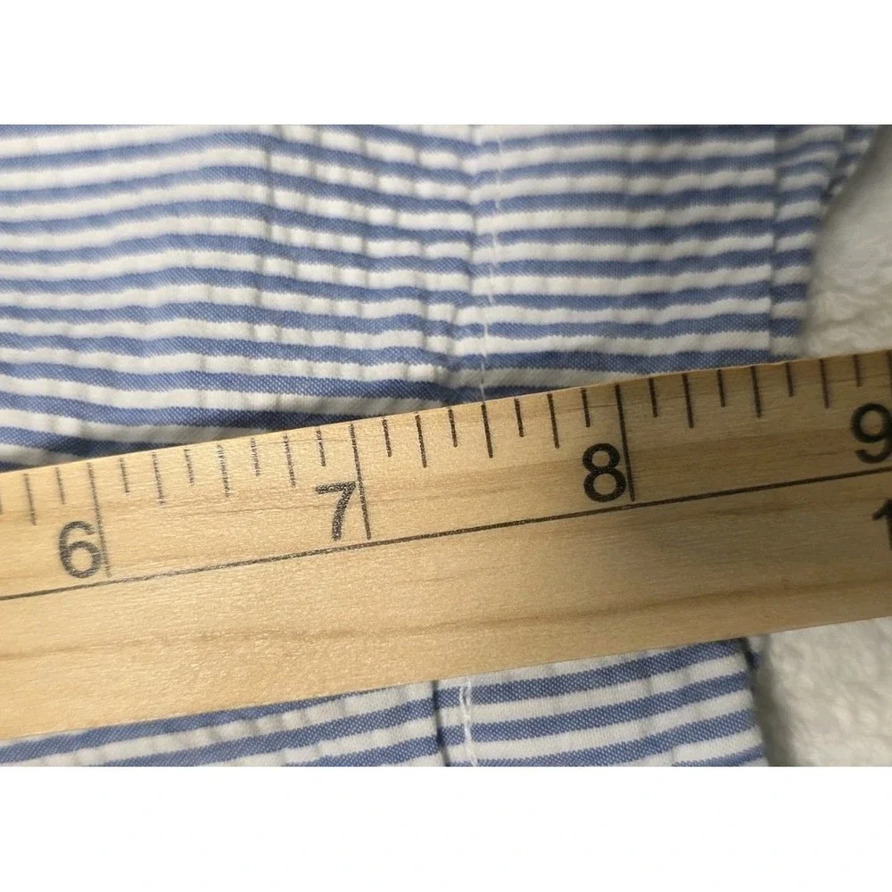 Polo‎ Ralph Lauren Tyler Vtg Shorts Men's Sz 36 Blue/White Seersucker Striped